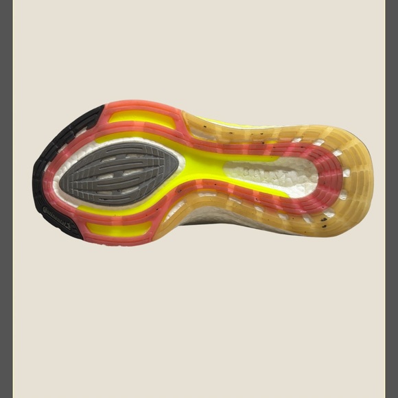 Adidas UltraBoost 21 'White Solar Yellow' - Picture 4 of 7